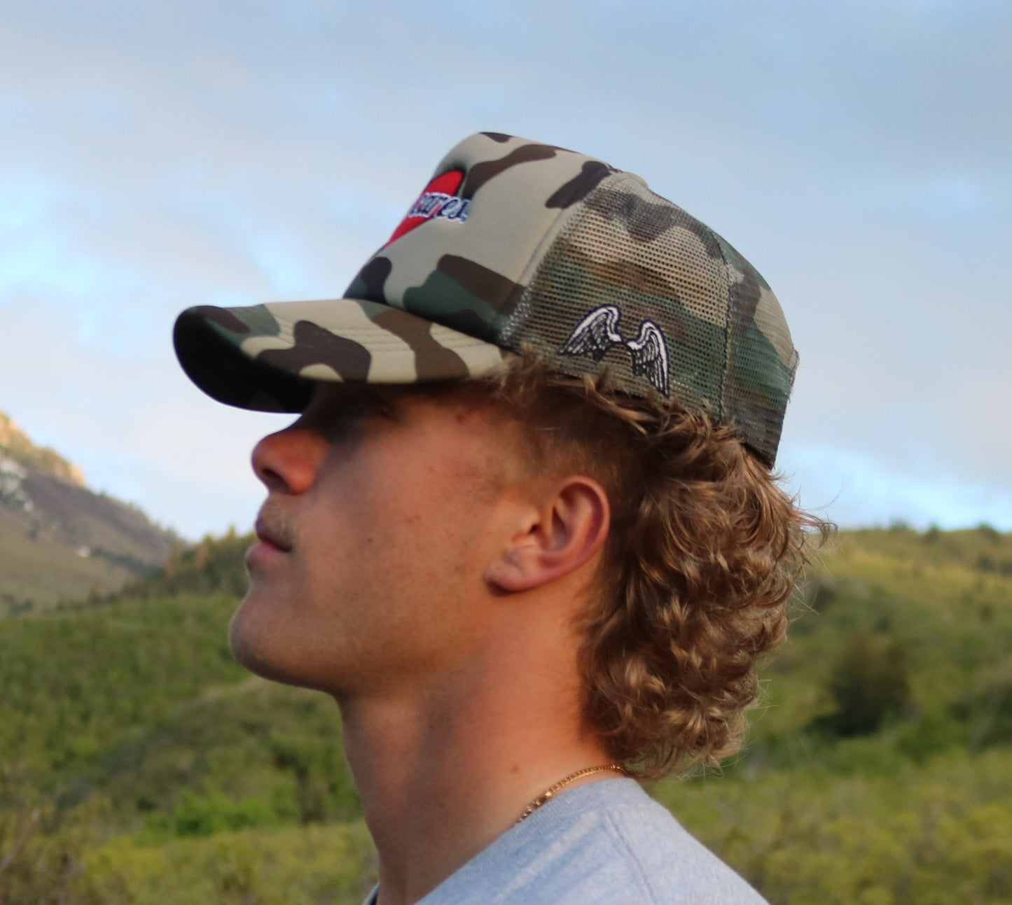 Jesus Cares Trucker Hat