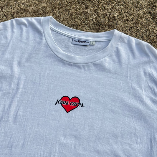 (XXS) Jesus Cares T-Shirt
